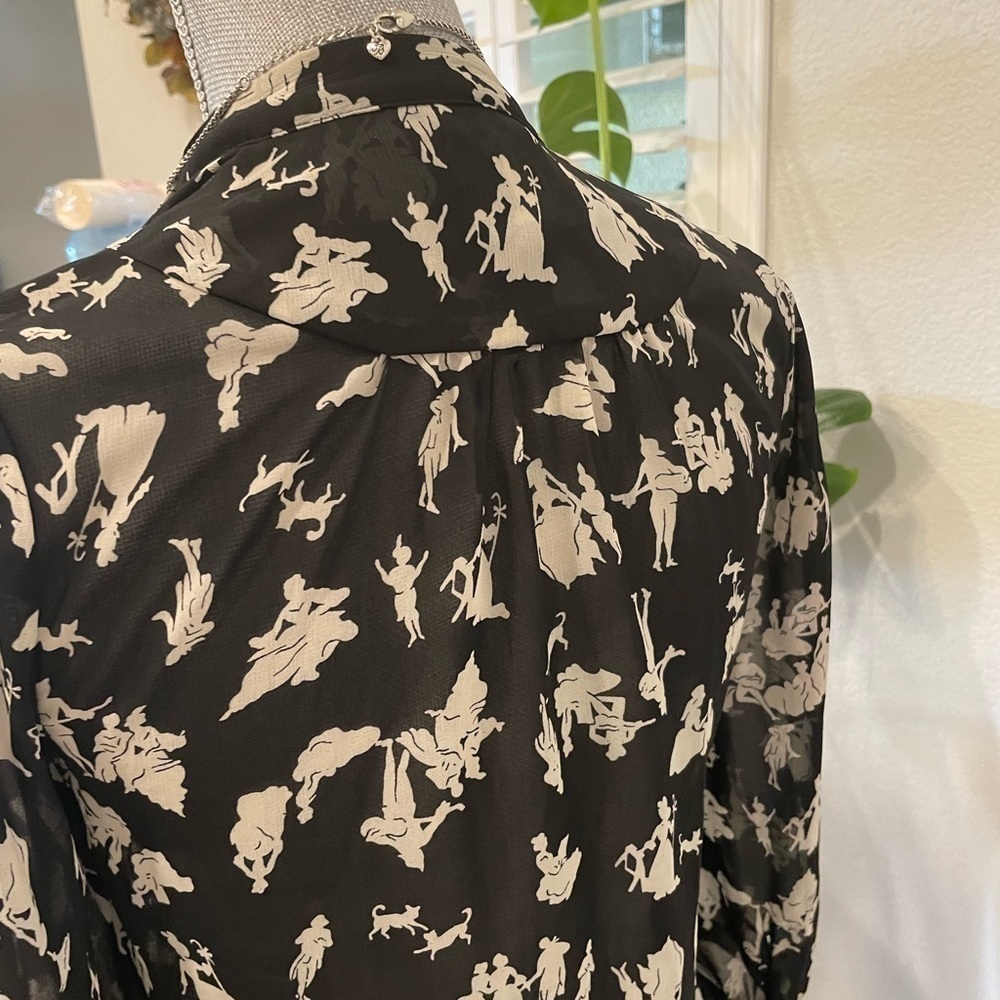 - Anthropologie chiffon top - Picture 5 of 6
